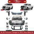 16-20 FORTUNER Atualize para 2021 Hilux Revo Kit